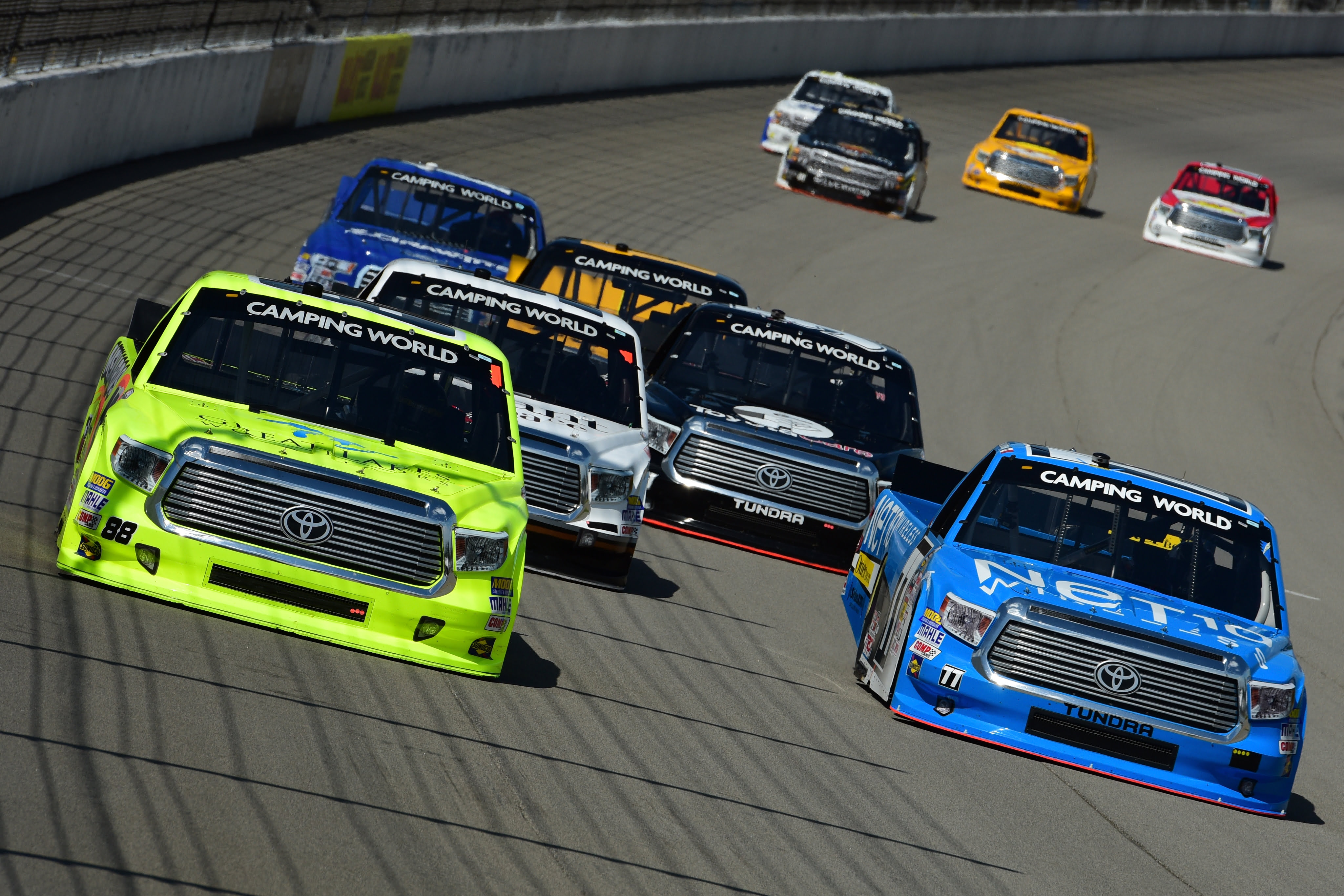 Sauter Delivers NASCAR Truck Series Win At Michigan For New Crew Chief