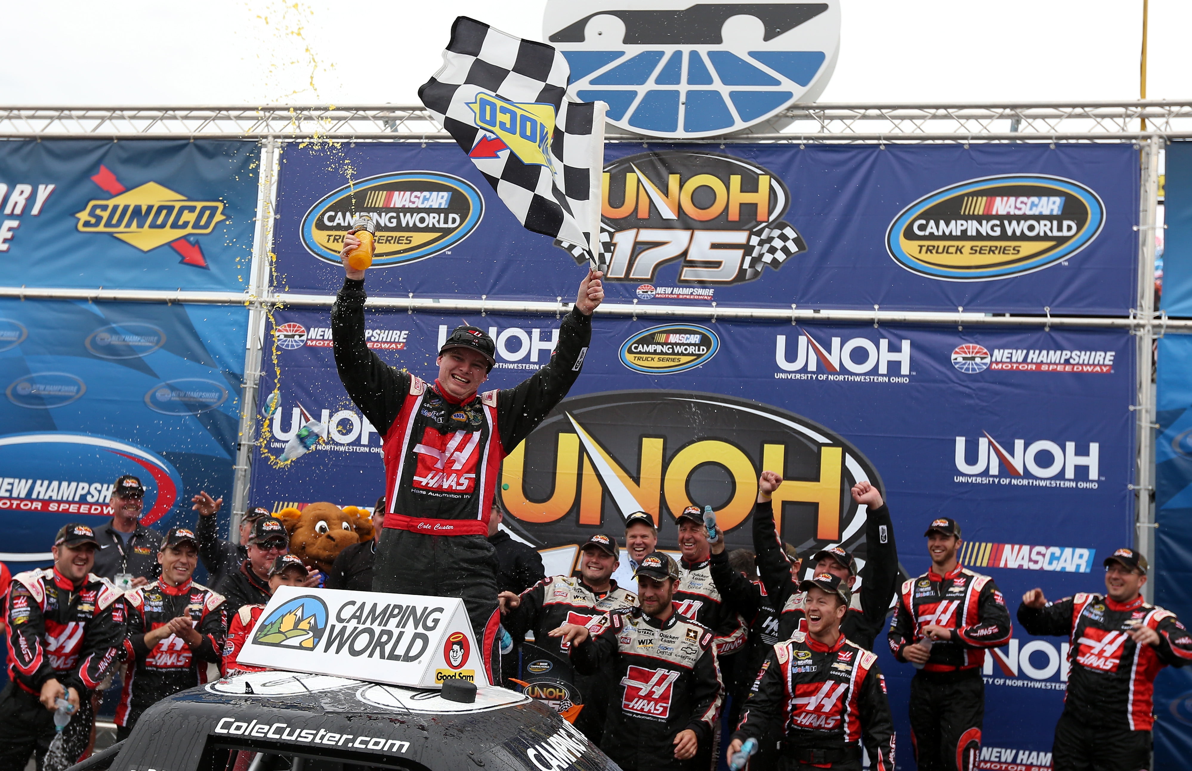 Cole Custer becomes youngest NASCAR winner