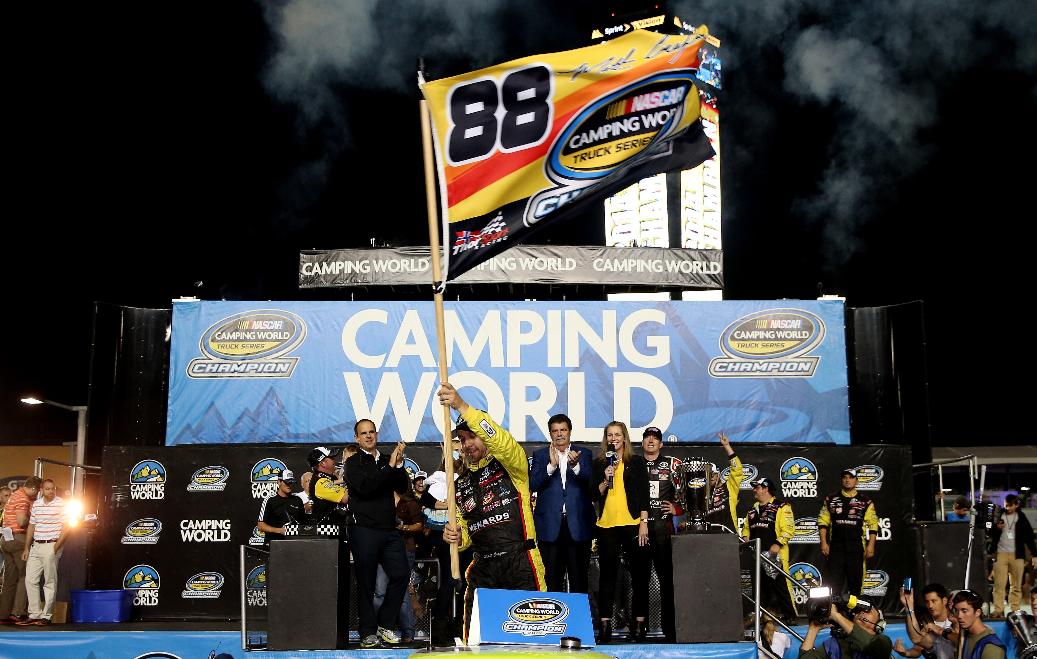 Wallace wins at Homestead, as Crafton claims second straight Truck Series title