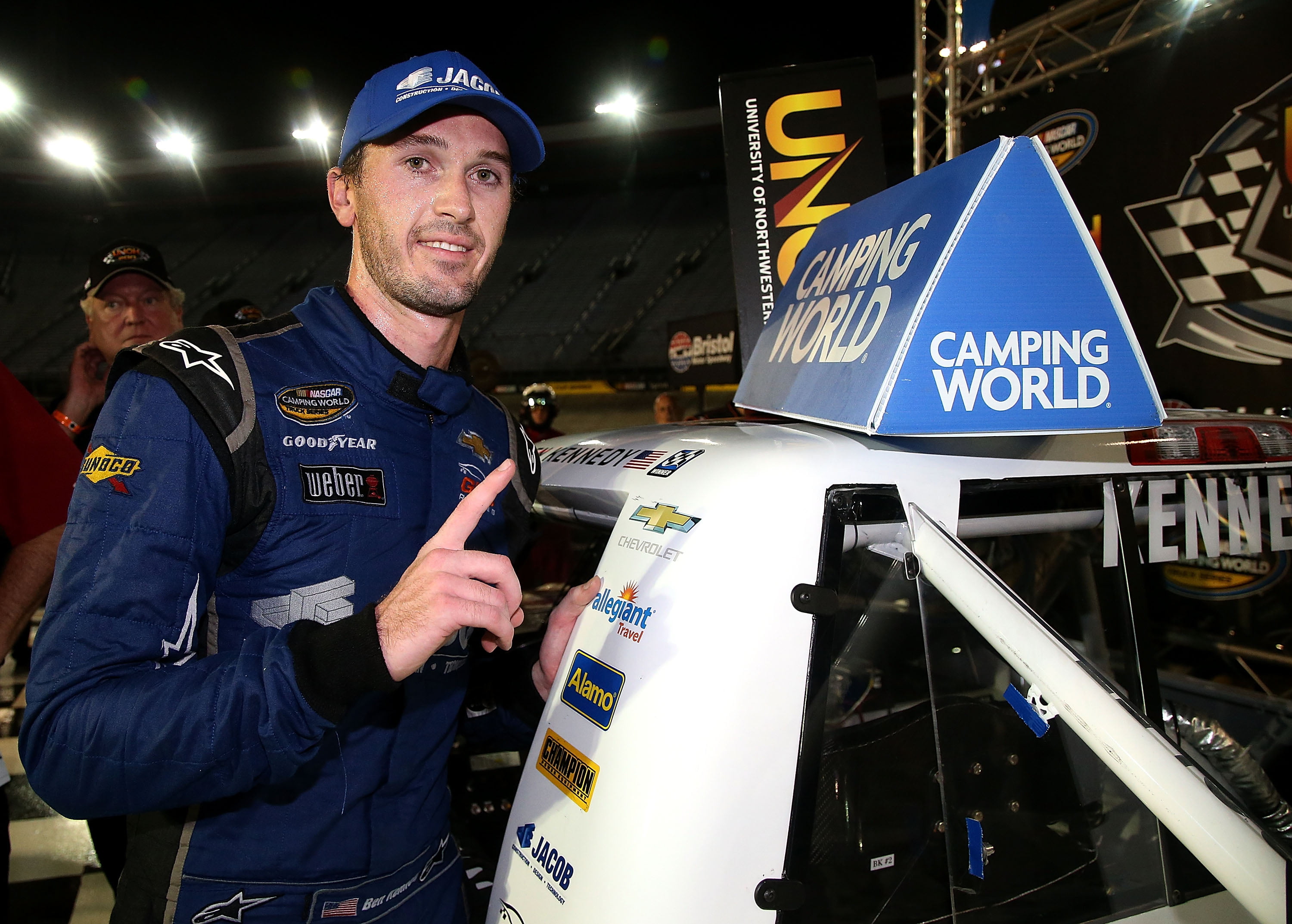 Late-race pass propels Ben Kennedy to first career NASCAR Camping World Truck Series win
